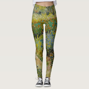 Garten in Arles - Vincent Van Gogh Leggings