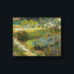 Garten in Arles - Vincent Van Gogh Leinwanddruck<br><div class="desc">Garten in Arles - Vincent Van Gogh</div>