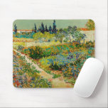 Garten in Arles | Vincent Van Gogh Mousepad<br><div class="desc">Garten in Arles (1888) von dem niederländischen Künstler Vincent Van Gogh,  der den Eindruck hinterlässt. Originelle Kunstwerke sind ein Öl auf der Leinwand,  das eine üppige Landschaft mit bunten Blume darstellt. 

Verwenden Sie die Entwurfstools,  um einen benutzerdefinierten Text hinzuzufügen oder das Bild zu personalisieren.</div>