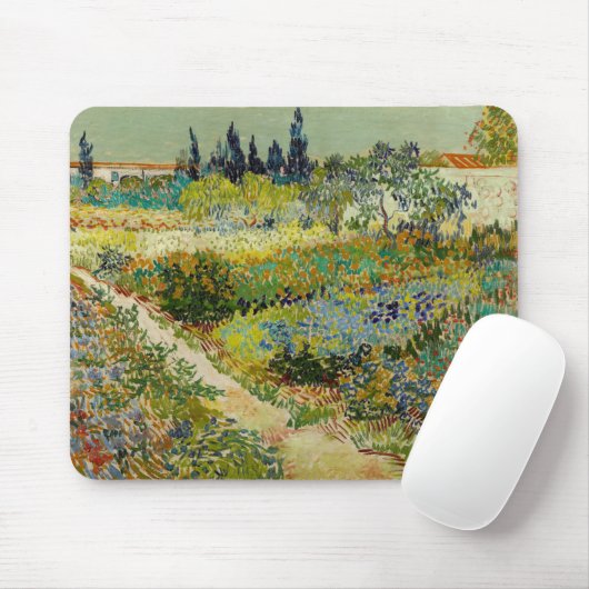 Garten in Arles | Vincent Van Gogh Mousepad (Mit Mouse)