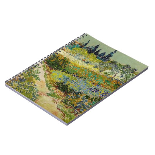 Garten in Arles | Vincent van Gogh Notizblock (Linke Seite)