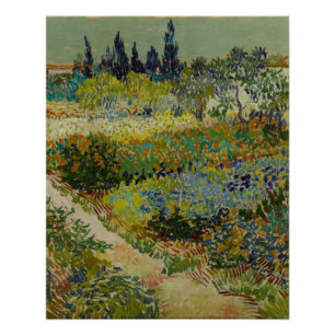 Garten in Arles - Vincent Van Gogh Poster