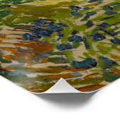 Garten in Arles - Vincent Van Gogh Poster (Ecke)