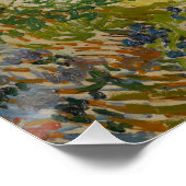 Garten in Arles - Vincent Van Gogh Poster (Ecke)