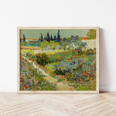 Garten in Arles | Vincent Van Gogh Poster