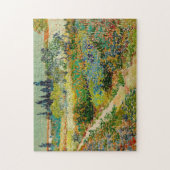 Garten in Arles | Vincent Van Gogh Puzzle (Vertikal)