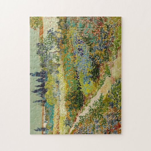 Garten in Arles | Vincent Van Gogh Puzzle (Vertikal)