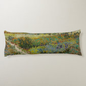 Garten in Arles - Vincent Van Gogh Seitenschläferkissen (Rückseite)