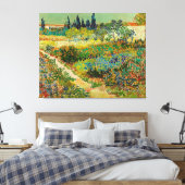 Garten in Arles von Vincent Van Gogh (1888) Leinwanddruck (Insitu (Schlafzimmer))