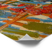 Garten in Arles von Vincent Van Gogh (1888) Poster (Ecke)