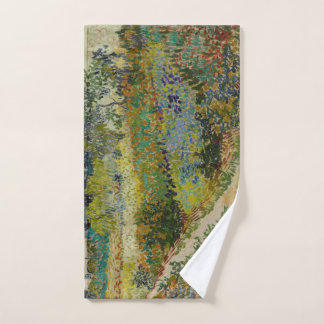 Garten in Arles von Vincent Van Gogh Handtuch