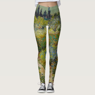 Garten in Arles von Vincent Van Gogh Leggings