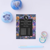 Garten in Bewegung | Florales Mandala-Design Flyer (Einzeln)