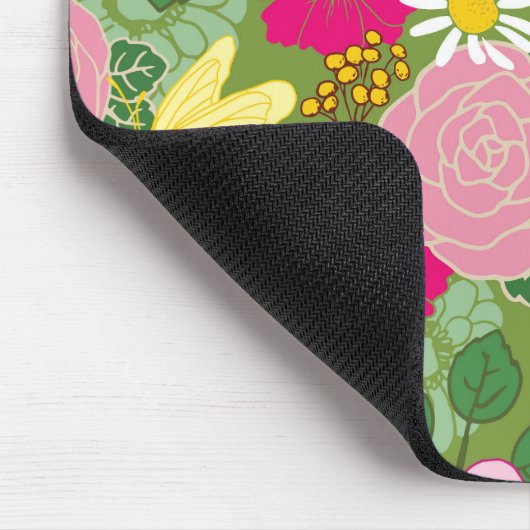 Garten in Bloom_Butterflies Maus Pad Mousepad (Ecke)