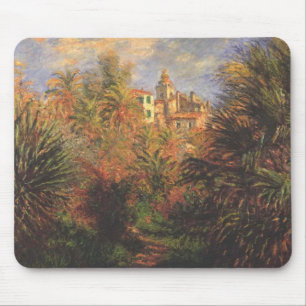 Garten in Bordighera - Claude Monet - c1900 Mousepad