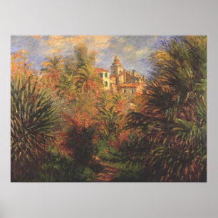 Garten in Bordighera - Claude Monet - c1900 Poster