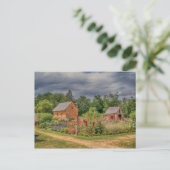 Garten in den Adirondacks Postkarte (Stehend Vorderseite)