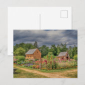 Garten in den Adirondacks Postkarte (Vorne/Hinten)