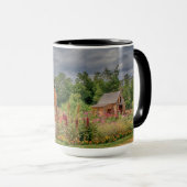 Garten in den Adirondacks Tasse (VorderseiteRechts)