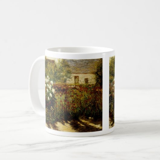 Garten in der Giverny Coffee Tasse (Vorderseite Links)