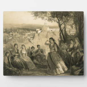 Garten in der Nähe von Tiflis, Georgien, Teller 27 Fotoplatte