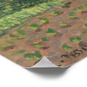 Garten in Eragny - Camille Pissarro Kunstvoll wand Poster (Ecke)