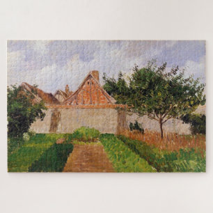 Garten in Eragny (Studie) von Camille Pissarro Puzzle