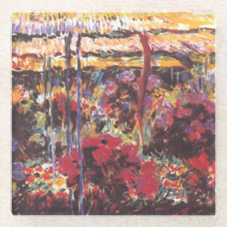 Garten in Giverny - Claude Monet - c1900 Glasuntersetzer