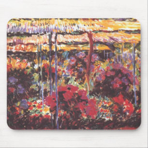 Garten in Giverny - Claude Monet - c1900 Mousepad