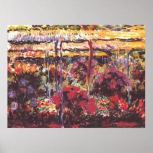 Garten in Giverny - Claude Monet - c1900 Poster