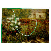 Garten in Giverny Große Geschenktüte (Rückseite)