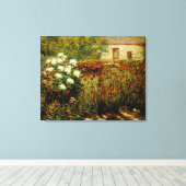 Garten in Giverny Leinwanddruck (Insitu (Holzboden))