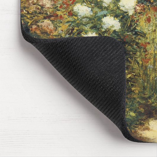Garten in Giverny Mousepad (Ecke)