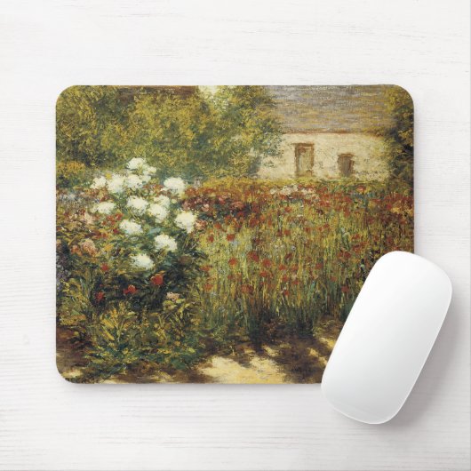 Garten in Giverny Mousepad (Mit Mouse)