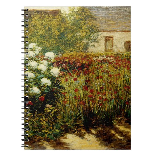 Garten in Giverny Notizblock (Vorderseite)