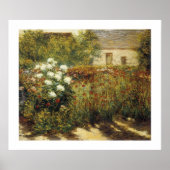 Garten in Giverny Poster (Vorne)