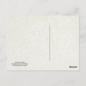 Garten in Giverny Postkarte (Rückseite)