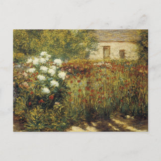 Garten in Giverny Postkarte