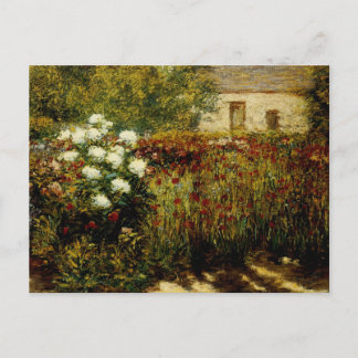 Garten in Giverny Postkarte