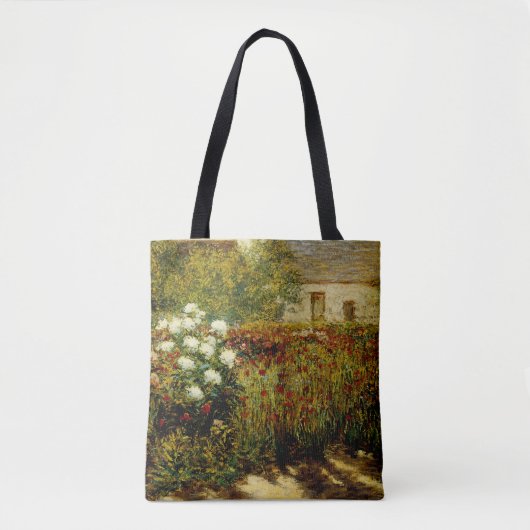 Garten in Giverny Tasche (Vorderseite)