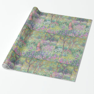 Garten in Giverny von Claude Monet Geschenkpapier