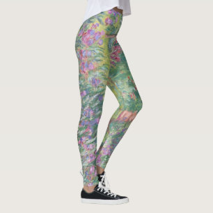 Garten in Giverny von Claude Monet Leggings