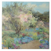 Garten in Kilmurry (von Mildred Anne Butler) Fliese (Vorderseite)