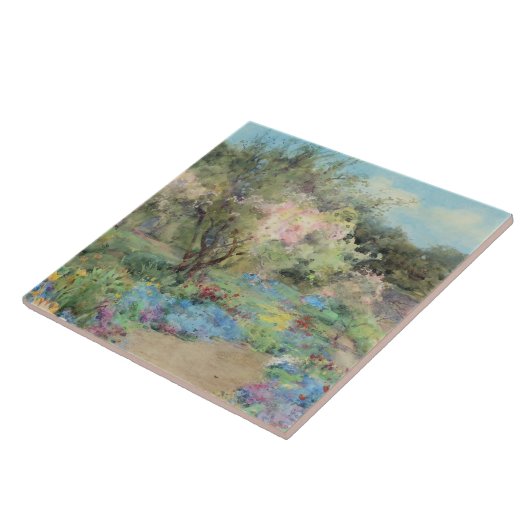 Garten in Kilmurry (von Mildred Anne Butler) Fliese (Seite)