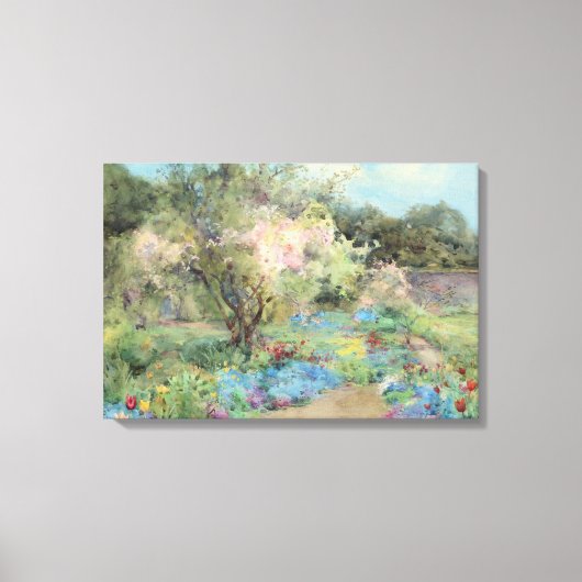 Garten in Kilmurry (von Mildred Anne Butler) Leinwanddruck (Vorderseite)