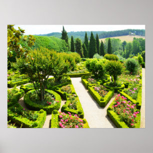 Garten in Portugal Poster