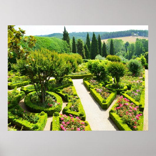 Garten in Portugal Poster (Vorne)