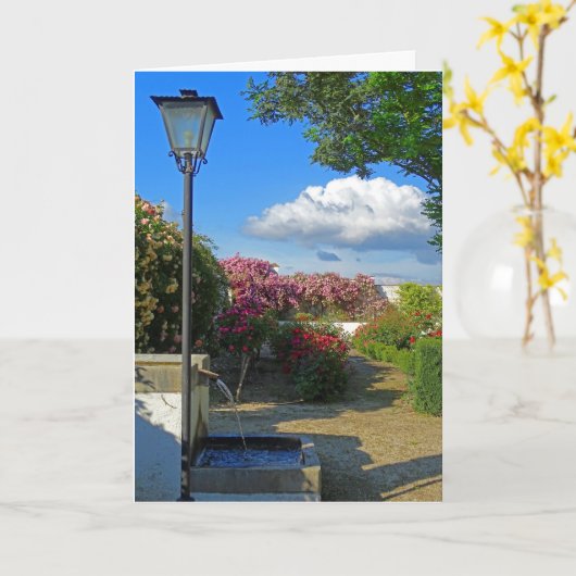 Garten in Ronda Karte (Gelbe Blume)