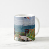 Garten in Sainte-Adresse, berühmtes Gemälde Kaffeetasse (VorderseiteRechts)