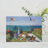 Garten in Sainte-Adresse | Claude Monet (Stehend Vorderseite)